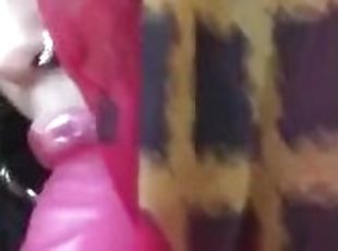 Horny Muslim Housewife Sucks Pink Dildo Urdu