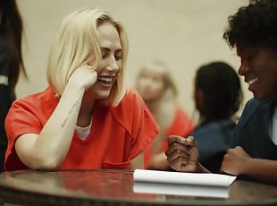 Female prisoners having amazing sex - Carter Cruise and Alison Rey